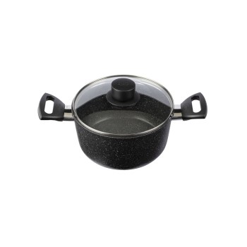 Κατσαρόλα Ballarini VPG31 | 20ΕΚ. + Καπάκι| VIPITENO GRANITIUM