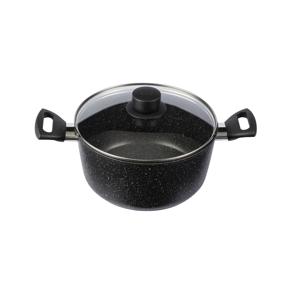 Κατσαρόλα Ballarini VPG33 | 24ΕΚ. + Καπάκι| VIPITENO GRANITIUM