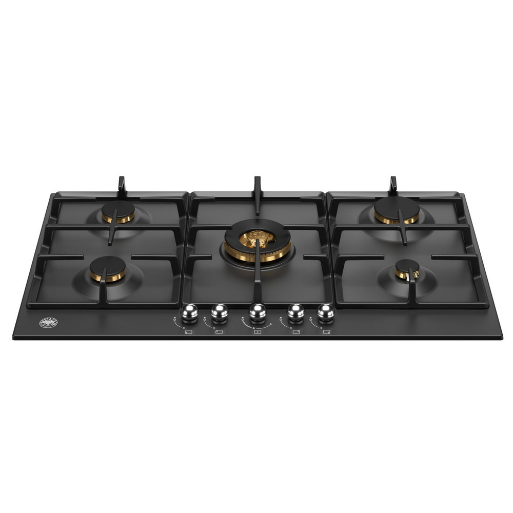 Bertazzoni P90 5C HER NE | Εστίες Αερίου
