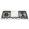 Bertazzoni PM36 3 0G X | Εστίες Αερίου και Γκριλ TEPPANYAKI