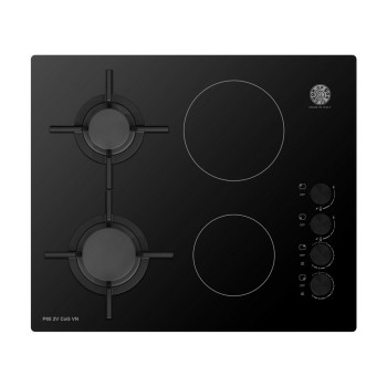 CookonGas P65 2V CoG VN | Εστια Μικτής Τροφοδοσίας | 2 Εστ΄ίες Κεραμικές + 2 Αερίου
