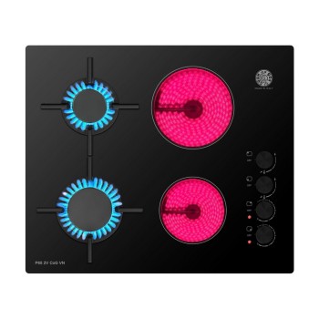CookonGas P65 2V CoG VN | Εστια Μικτής Τροφοδοσίας | 2 Εστ΄ίες Κεραμικές + 2 Αερίου CookonGas P65 2V CoG VN | Εστια Μικτής Τροφοδοσίας | 2 Εστ΄ίες Κεραμικές + 2 Αερίου