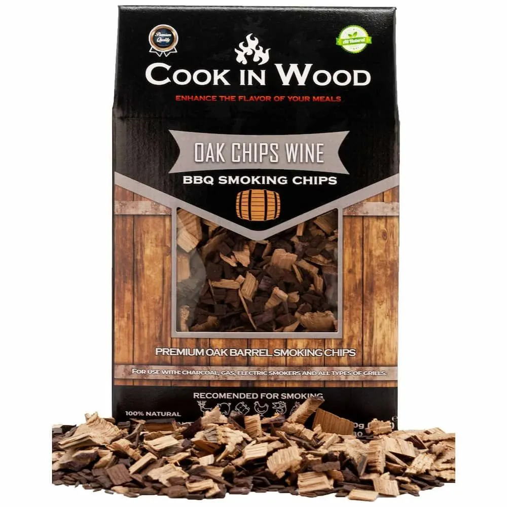 Ξύλα καπνίσματος Oak Wine(Βελανιδιά) Barrel Chips 900 gr