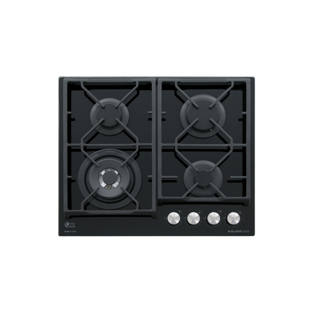 Glemgas GV6 4TX BK | Εστίες Υγραερίου