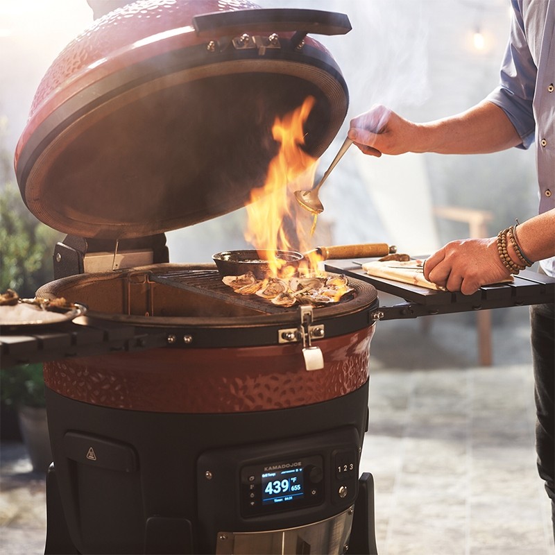Kamado Joe Κεραμική Ψησταριά Κάρβουνου & Καπνιστήρι Konnected Βig Joe - KJ15042525 Kamado Joe Κεραμική Ψησταριά Κάρβουνου & Καπνιστήρι Konnected Βig Joe - KJ15042525