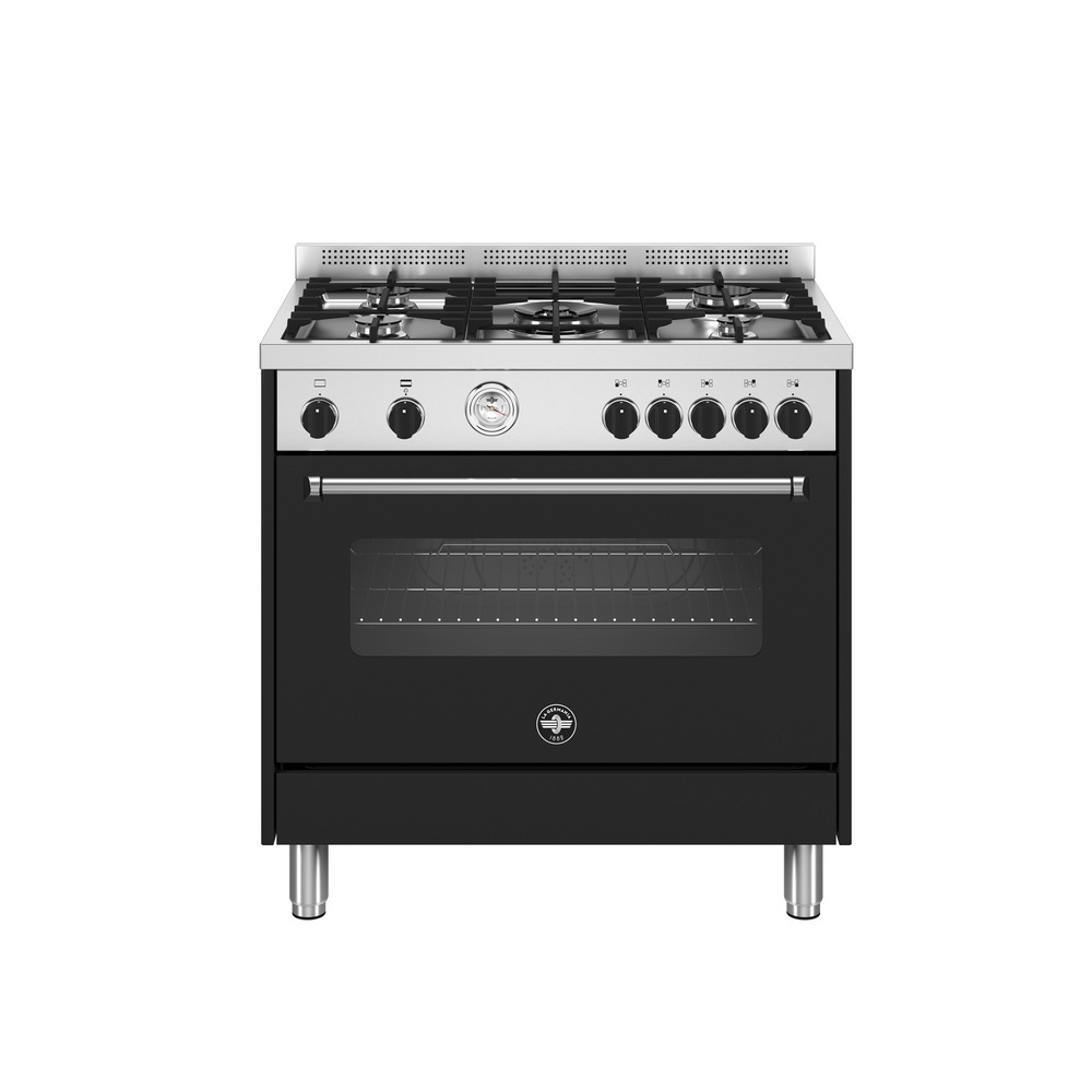 La Germania AMN96 5 G NE T | Φούρνος Αερίου με Αέρα και Γκριλ Ηλεκτρικό| Εστίες Αερίου