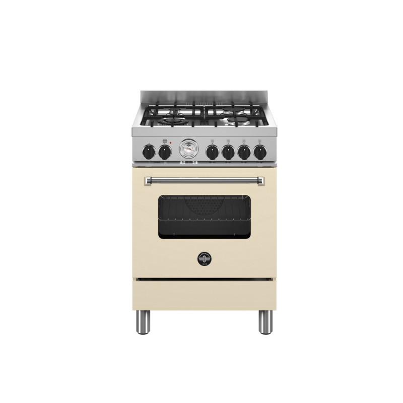 La Germania AMN66 4 G CR T | Φούρνος Αερίου με Αέρα και Γκριλ Ηλεκτρικό | Εστίες Αερίου