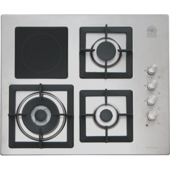 La Germania P63 3LV LAG X  | Μικτής Τροφοδοσίας| 3 Εστίες Αερίου + 1 Κεραμική