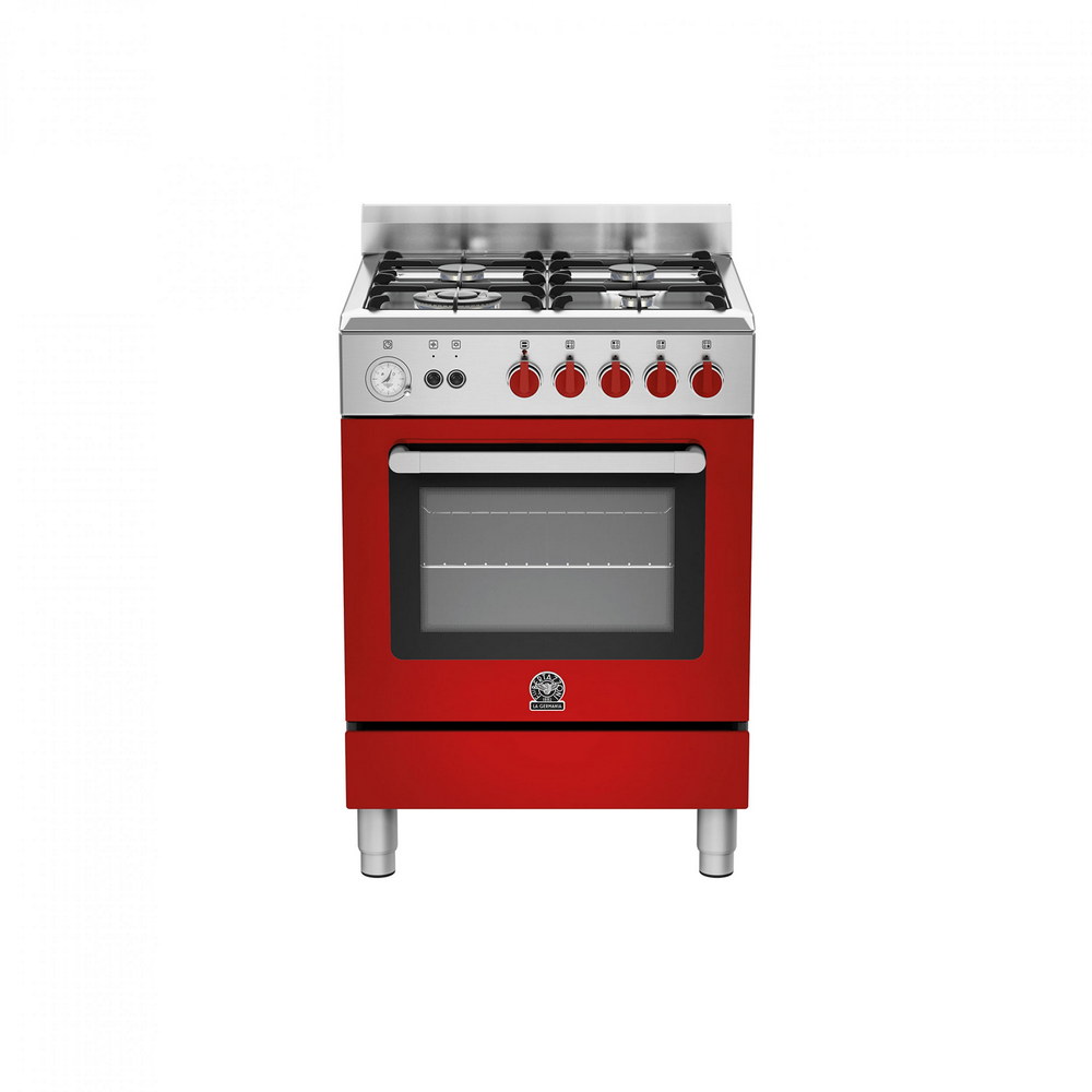 La Germania  PRM66 40G XR T Φούρνος Αερίου με Αέρα και Γκριλ Αερίου, Εστίες Αερίου