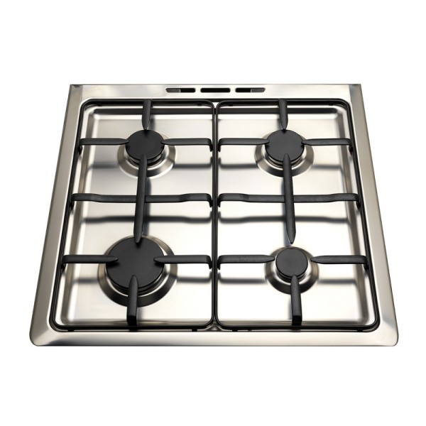 La Germania FTR6 40 81 D X | Ιnox Κουζίνα με 4 Εστίες Αερίου & Φούρνο Αερίου MultiGas (τελευταιο τεμαχιο)