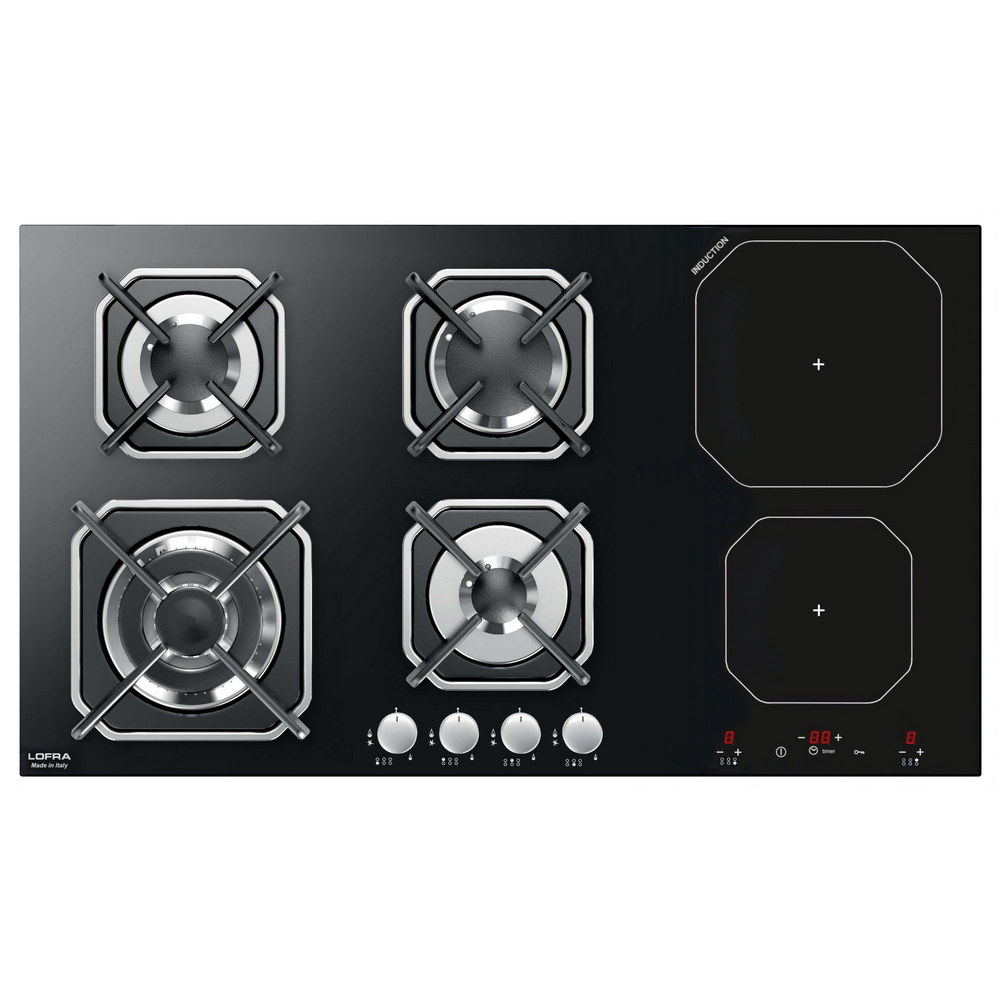 LOFRA HGN9G2I | 2 ΕΠΑΓΩΓΙΚΕΣ + 4 ΕΣΤΙΕΣ ΑΕΡΙΟΥ | ΚΕΡΑΜΙΚΟ ΚΡΥΣΤΑΛΛΟ