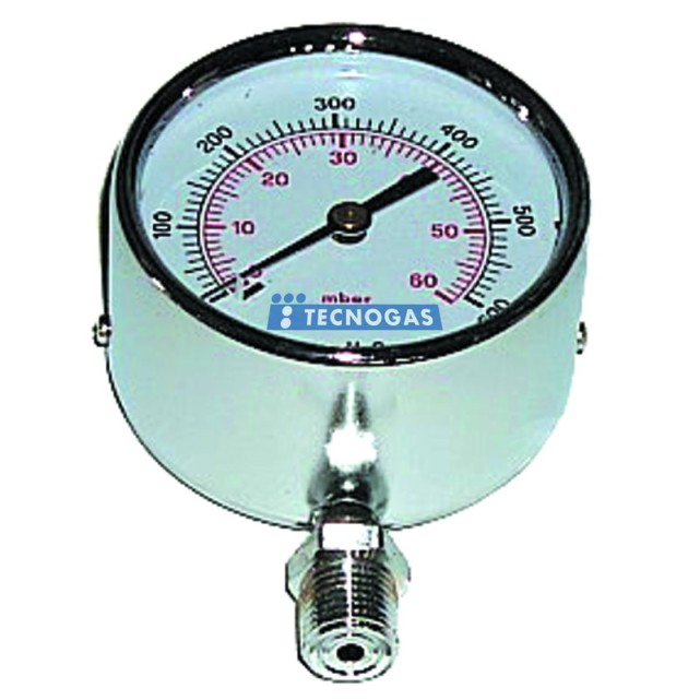 Μιλιμπαρόμετρο Διαφράγματος για αέριο σε χαμηλή πίεση