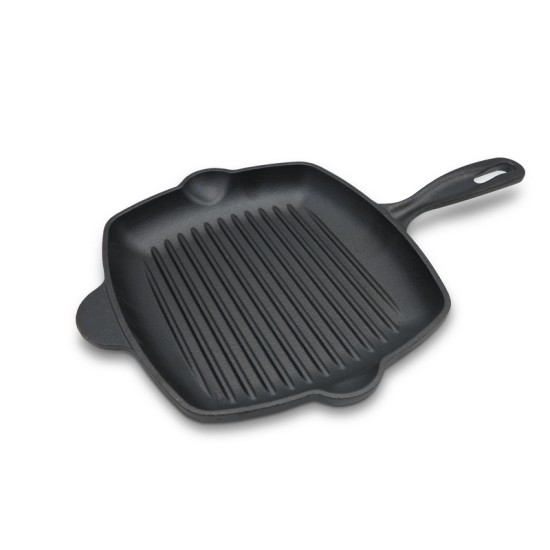 Cast Iron Grill Pan Pre-Seasoned FTG-2729G Angel Cook Cast Iron Grill Pan Pre-Seasoned FTG-2729G Angel Cook