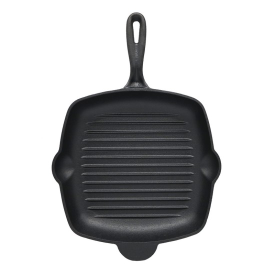 Cast Iron Grill Pan Pre-Seasoned FTG-2729G Angel Cook Cast Iron Grill Pan Pre-Seasoned FTG-2729G Angel Cook