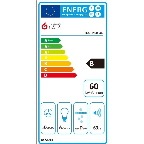 Thermogatz Απορροφητήρας ΚΑΜΙΝΙ TGC 1160 GL