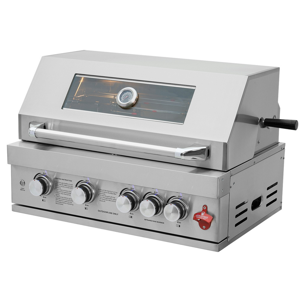 Thermogatz BBQ Υγραερίου SEMI-PROF TGH-BI-B4-G 4+1 19,3kW