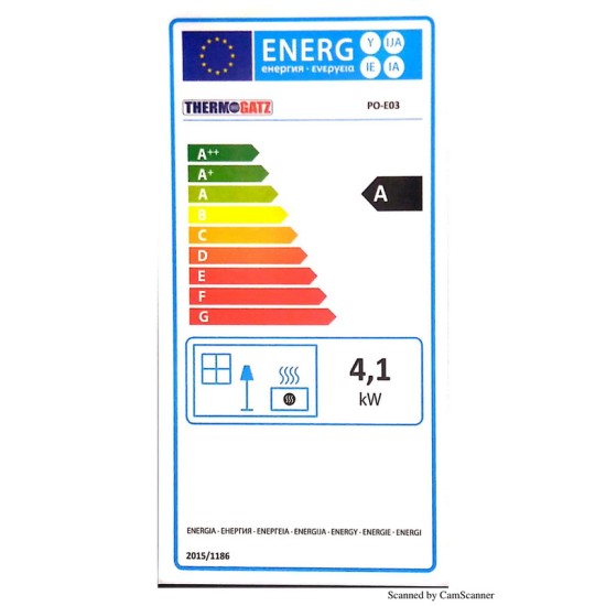 Thermogatz Gas Heater TG 4100 BLACK