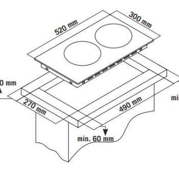 Thermogatz Εστίες Ρεύματος Domino TGC 2301 GL Thermogatz Εστίες Ρεύματος Domino TGC 2301 GL