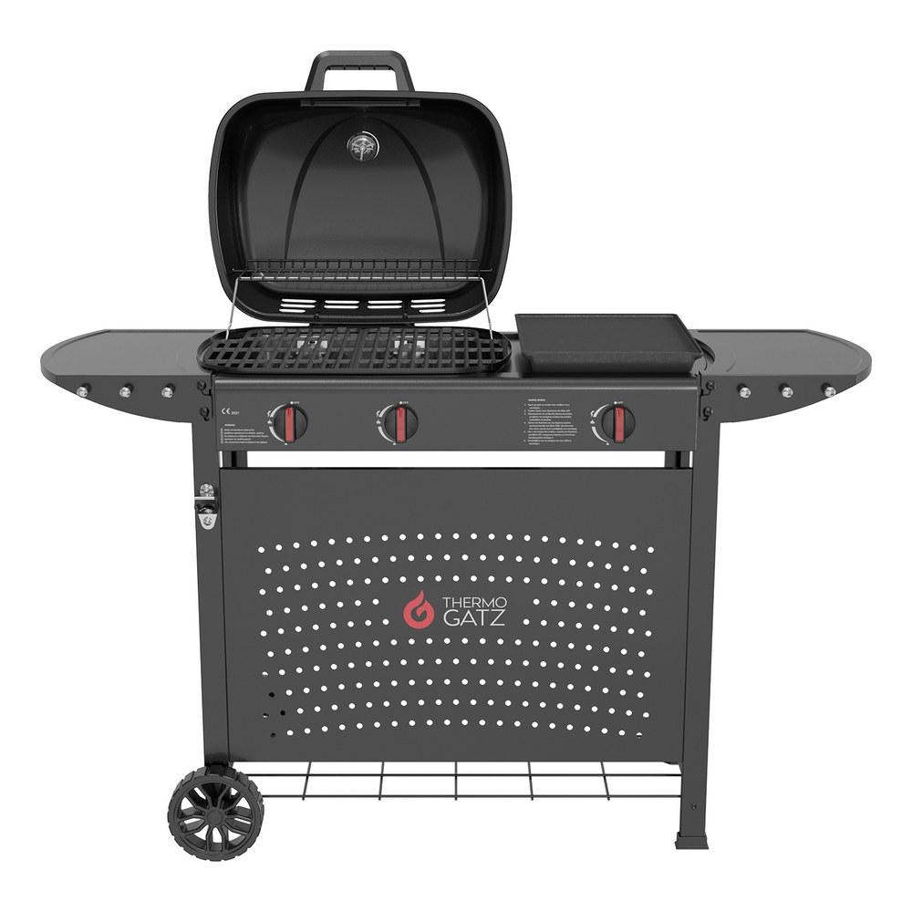 Thermogatz BBQ Υγραερίου GS GRILL 2 + PLANCHA