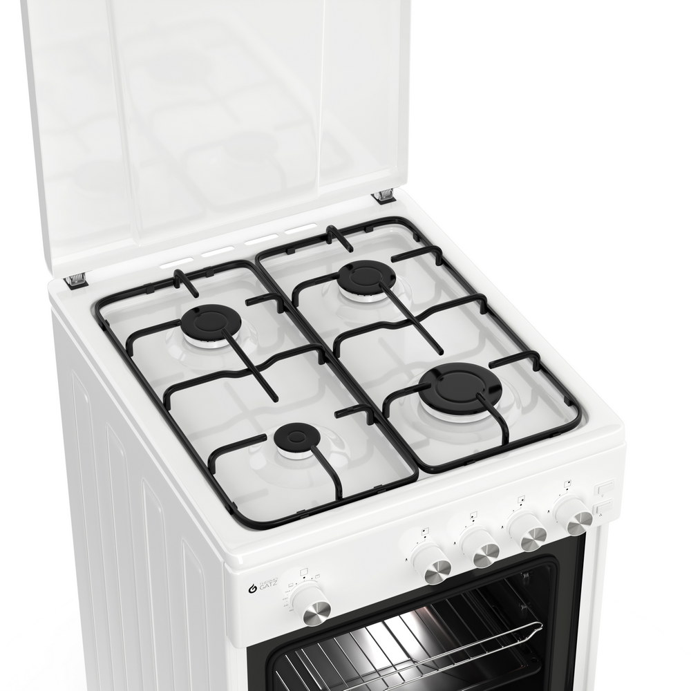 Thermogatz Κουζίνα Αερίου TGS 151 WH (50εκ)