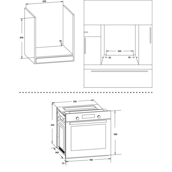 Thermogatz TGS 5533 BEIGE MULTIGAS - Gas Oven Thermogatz TGS 5533 BEIGE MULTIGAS - Gas Oven