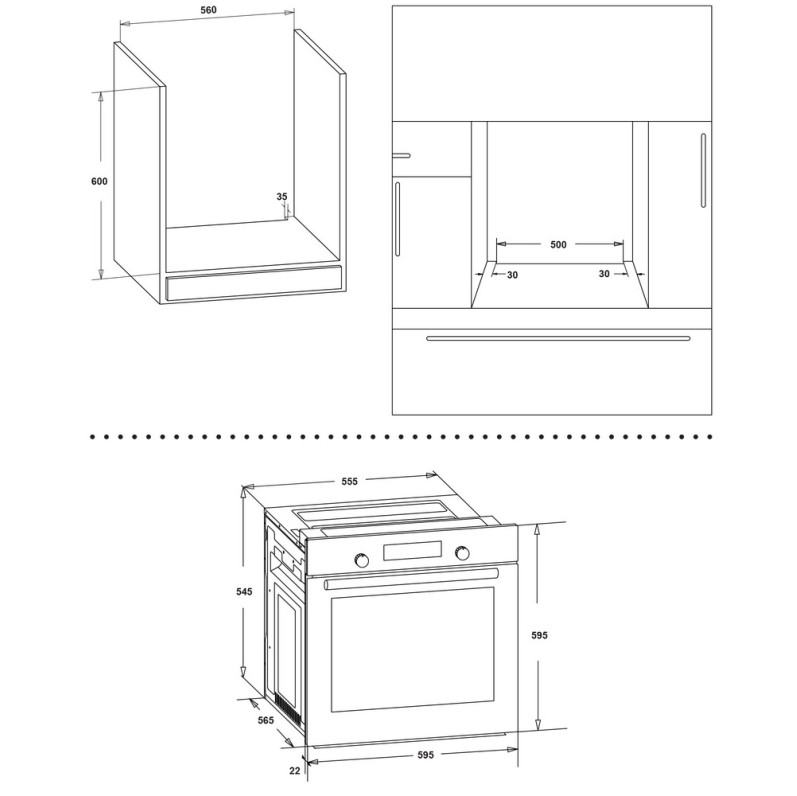 Thermogatz TGS 5580 XL RUSTIC ANTH 80Lt | Φούρνος Ηλεκτρικός