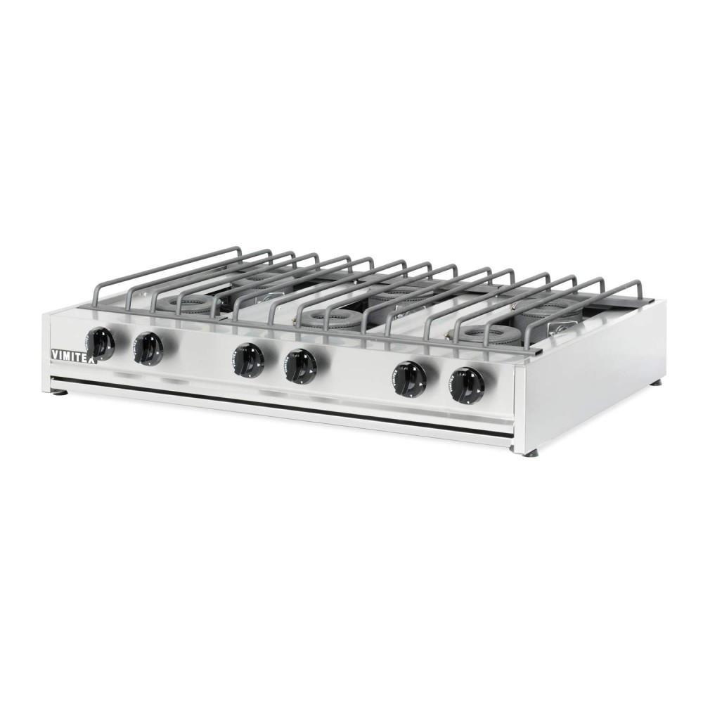 Vimitex Εξαπλό Φλόγιστρο Αερίου Eurochef 206-S