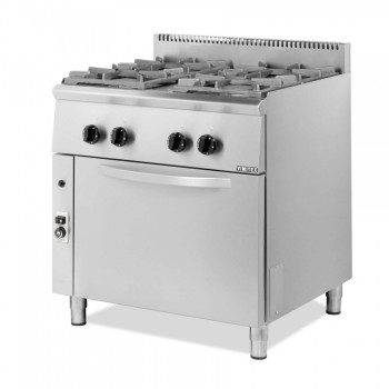 Vimitex Κουζίνα Αερίου 4 Εστιών με Φούρνο 204STVE Vimitex Κουζίνα Αερίου 4 Εστιών με Φούρνο 204STVE