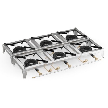 Φλογιστρο Εξαπλο Αερίου GX60 Φ18 INOX