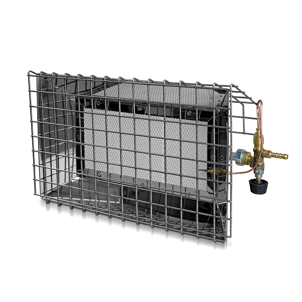 SKG Θερμαντικό Κάτοπτρο Υγραερίου (LPG) με 3 Πλακίδια