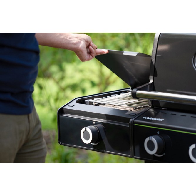 Outdoorchef HEAT X-345 RB - Ψησταριά υγραερίου με ζώνη ψησίματος & μαγειρέματος