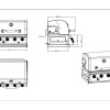 BBQ ΥΓΡΑΕΡΙΟΥ SEMI-PROF TGH-BI-M61 4+1 17,5kW