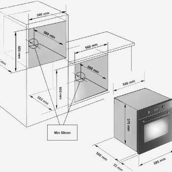 Mondin FM61PE07MOO | Φούρνος Ηλεκτρικός | LINEA SHADE Mondin FM61PE07MOO | Φούρνος Ηλεκτρικός | LINEA SHADE