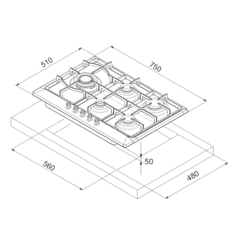 Mondin A0755VPGCX | ΕΣΤΙΕΣ ΑΕΡΙΟΥ | LINEA MATERA
