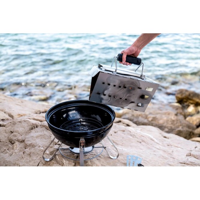 Napoleon Φορητή Ψησταριά Κάρβουνου NK14K-LEG-3 - 37cm