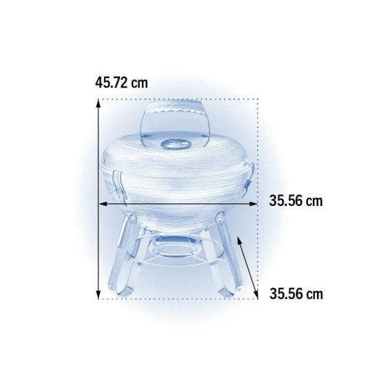 Napoleon Portable Coal - NK14K-LEG-3 - 37cm Napoleon Portable Coal - NK14K-LEG-3 - 37cm