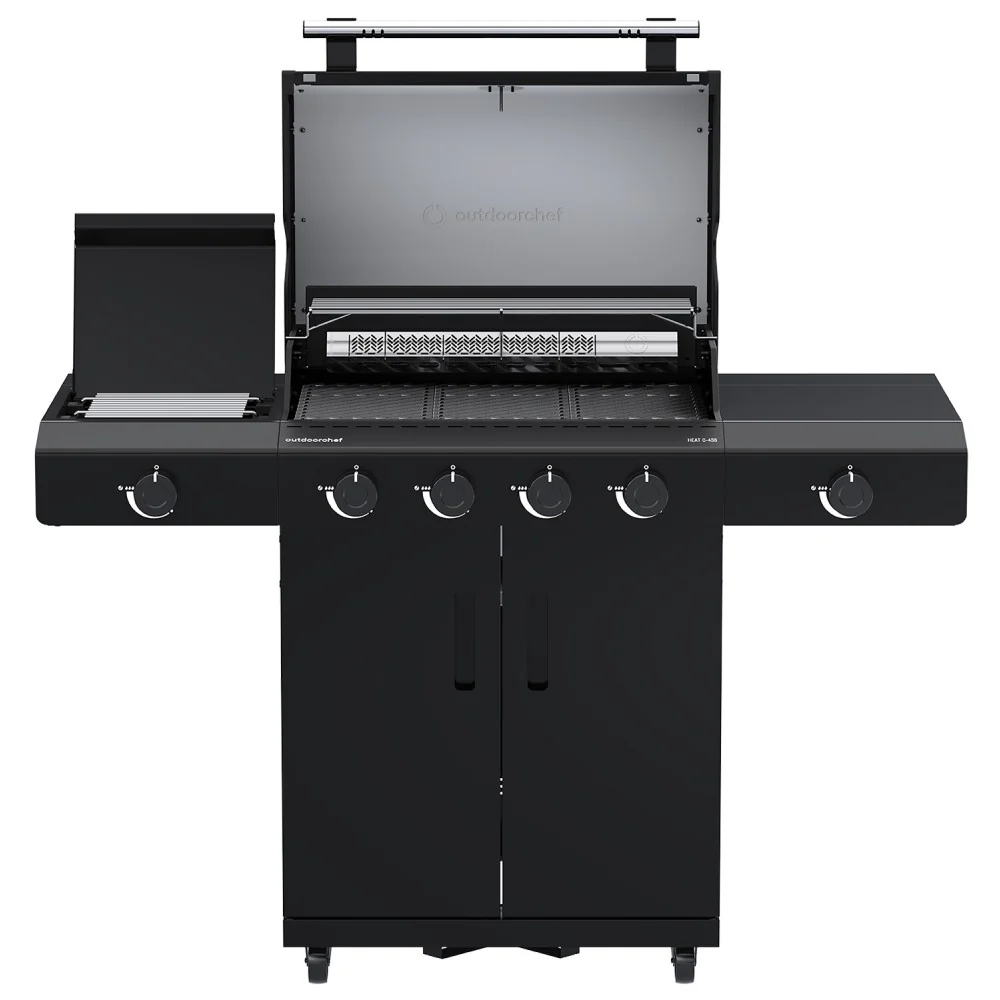 Outdoorchef HEAT C-435 RB - ψησταριά υγραερίου με Ζώνη ψησίματος & καυστήρα σούβλας