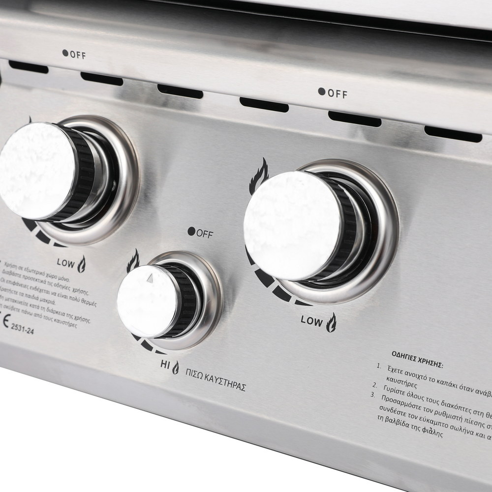 BBQ ΥΓΡΑΕΡΙΟΥ SEMI-PROF TGH-BI-M61 4+1 17,5kW