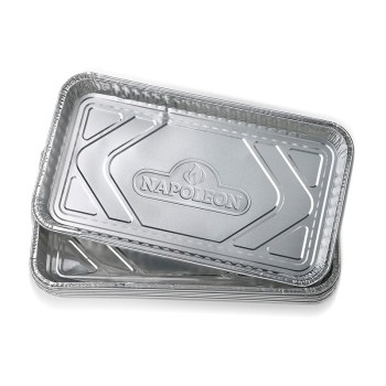 Napoleon Ανταλλακτικά Ταψάκια Αλουμινίου Μεγάλα 36x19,7 εκ. Σετ 5 τμχ - 62008