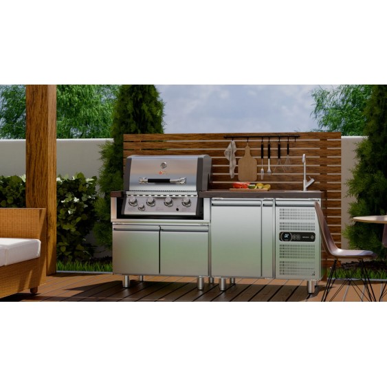 BBQ ΥΓΡΑΕΡΙΟΥ SEMI-PROF TGH-BI-M61 4+1 17,5kW