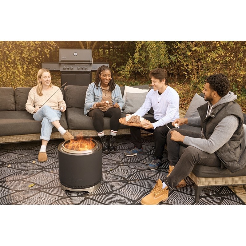 Napoleon Smokeless Firepit 47cm Phantom - NWFPMTI-PHM-INT-GR