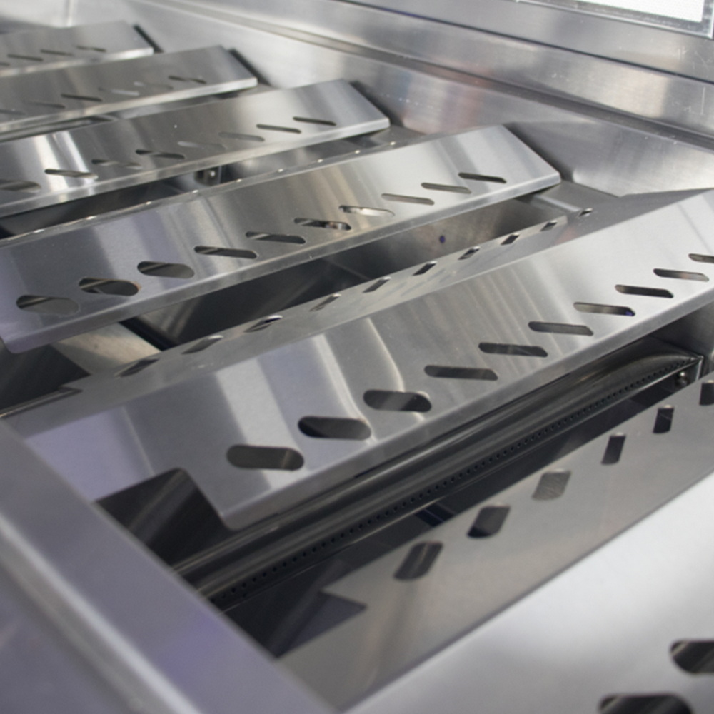 Thermogatz BBQ Υγραερίου SEMI-PROF TGH-BI-B4-G 4+1 19,3kW