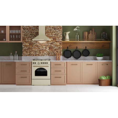 Thermogatz TGS 4320 Beige Εστίες Αερίου| Φούρνος Ηλεκτρικός