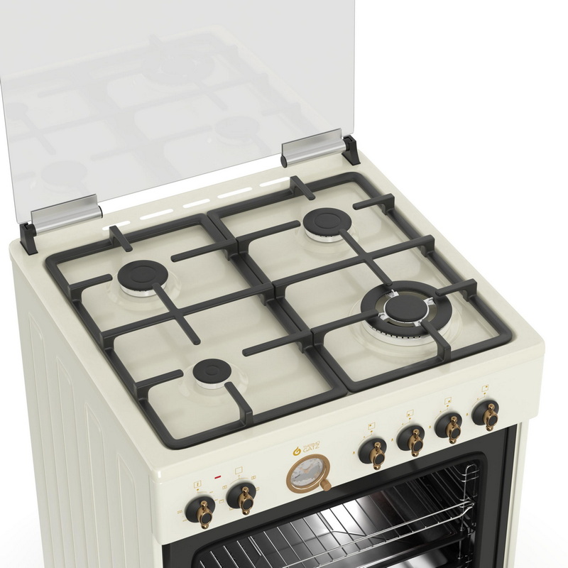 Thermogatz TGS 4320 Beige Εστίες Αερίου| Φούρνος Ηλεκτρικός