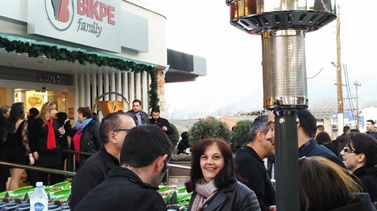 Θέρμανση κοινωνικών εκδηλώσεων